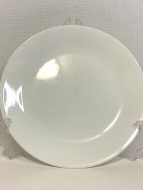 CORELLE by Corning 10.25" Dinner Plate WINTER FROST WHITE